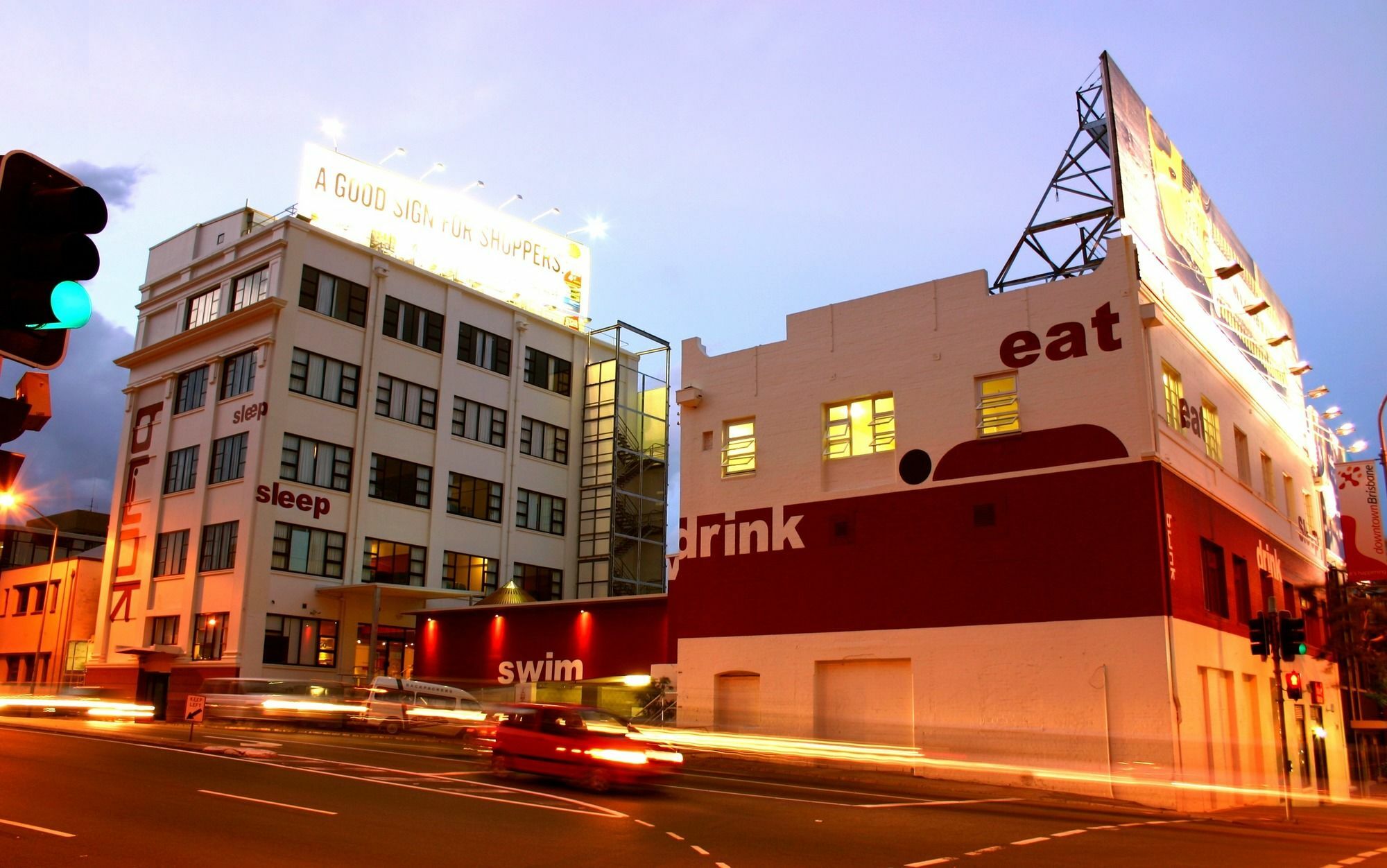 Bunk Brisbane Pansiyon Fortitude Valley Dış mekan fotoğraf